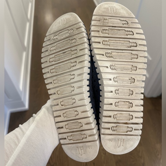 Ilse Jacobsen white and navy Tulip shoes - Picture 5 of 5